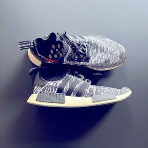 Adidas NMD Boost core black pattern size 12